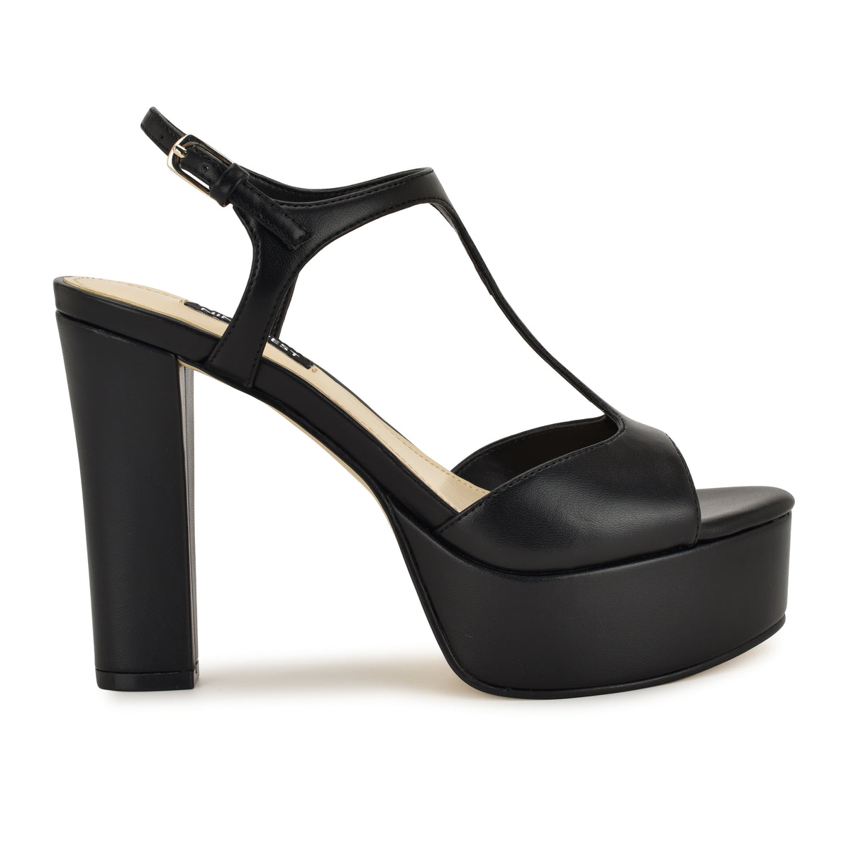 NINE WEST NAINI3 BLACK/SUPER NAPPA PU