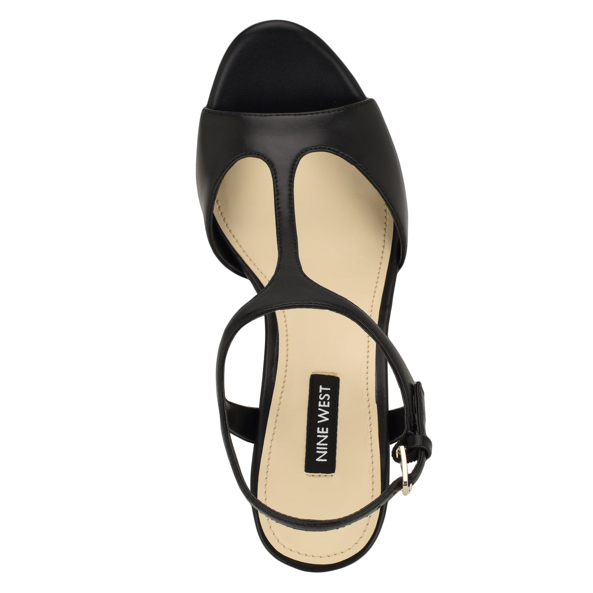 NINE WEST NAINI3 BLACK/SUPER NAPPA PU