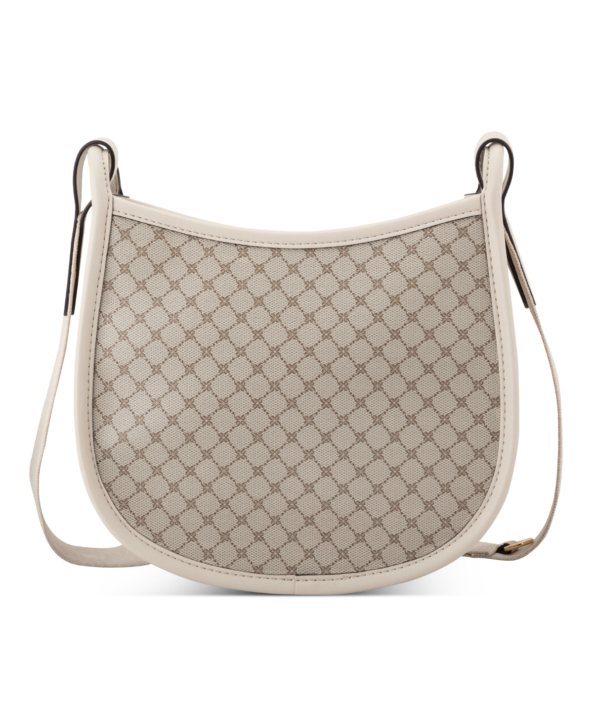 NINE WEST BAGS CALLIOPE SMALL CROSSBODY MUSHROOM LOGO/MILK