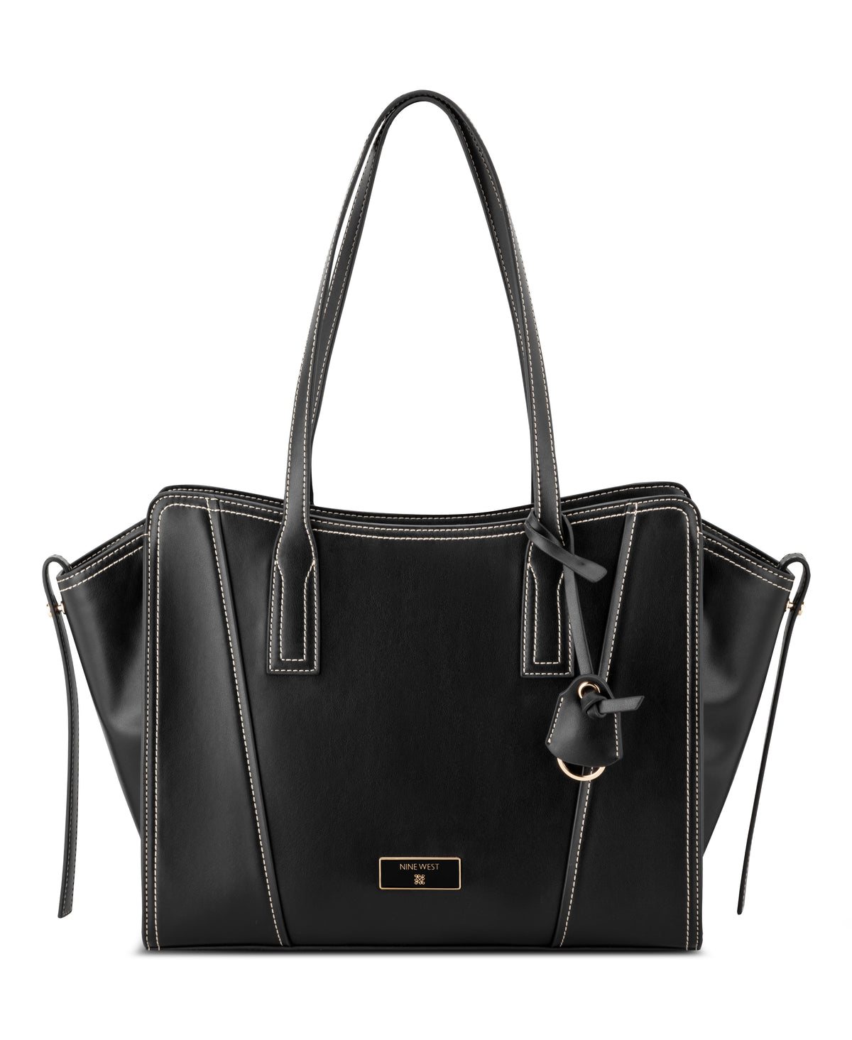 NINE WEST BAGS FLEURA TOTE BLACK
