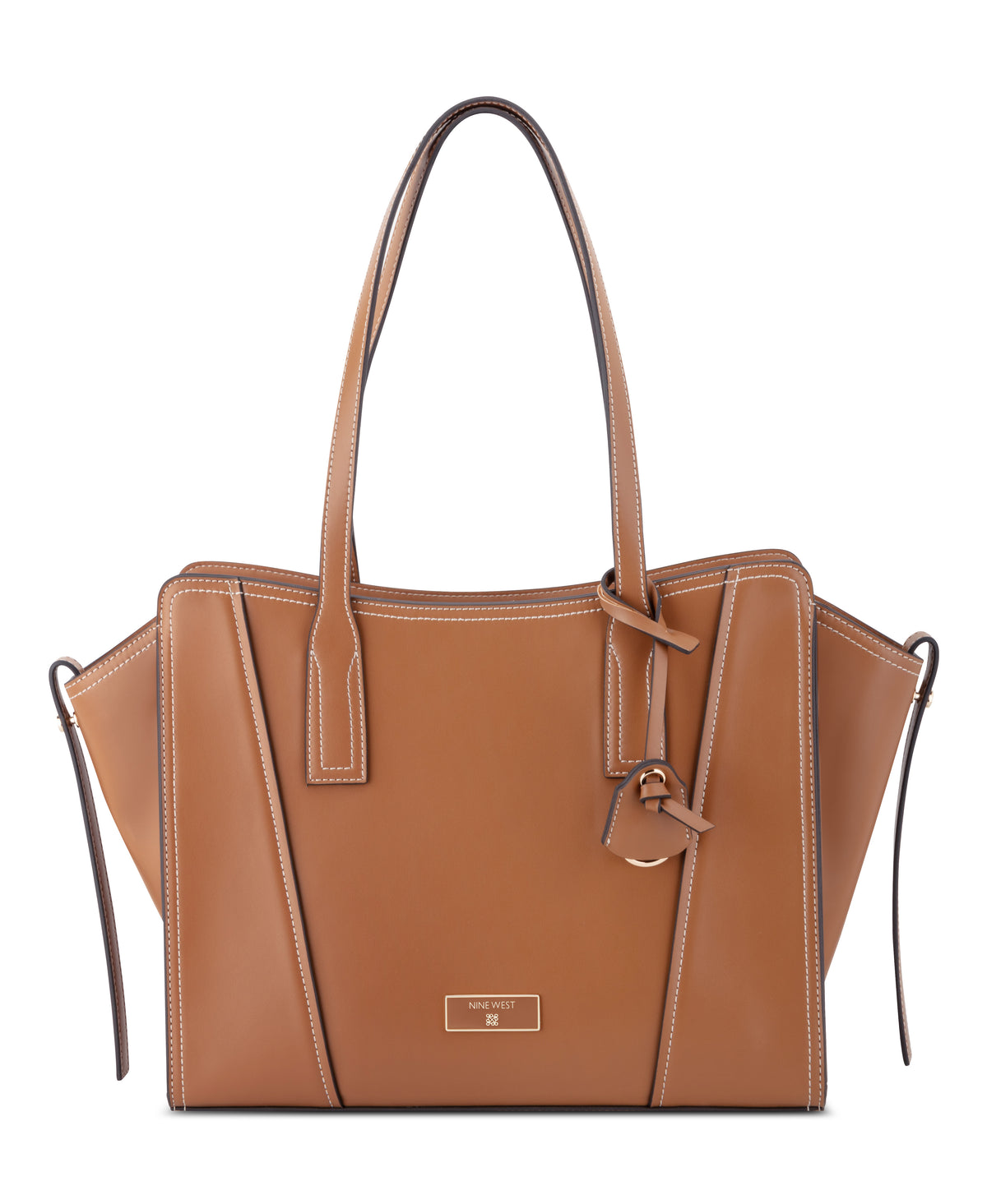 NINE WEST BAGS FLEURA TOTE BRANDY
