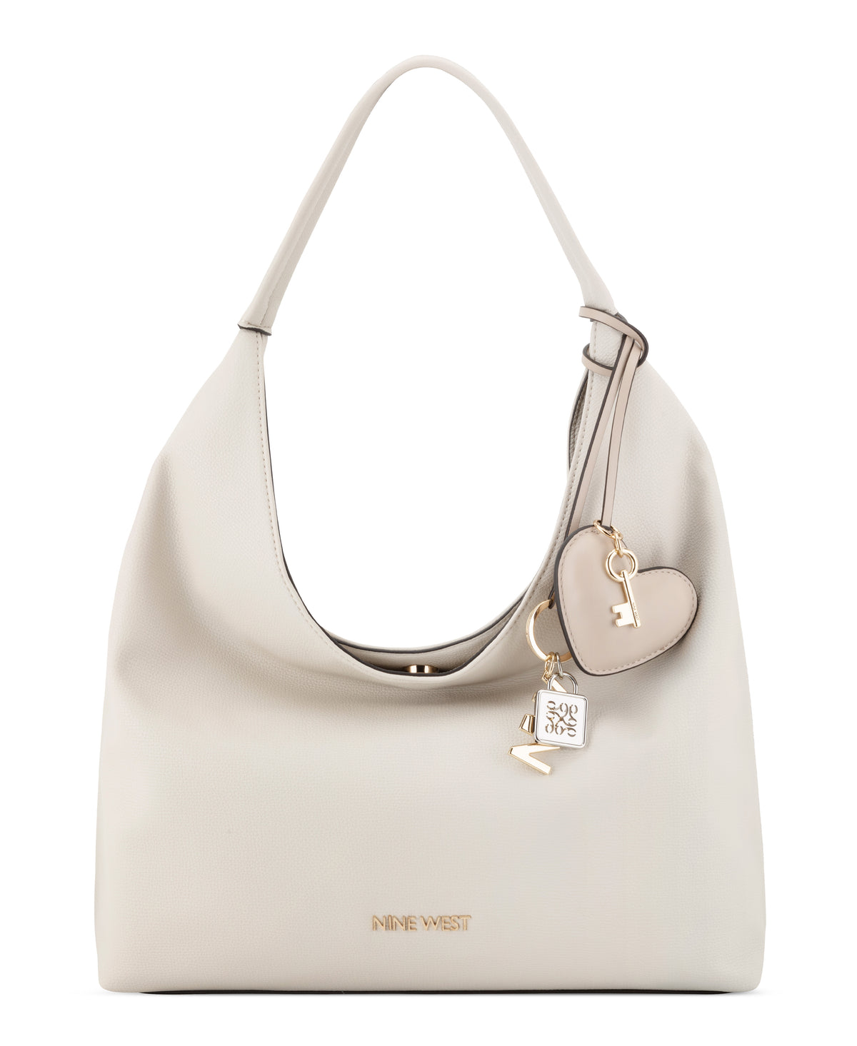 NINE WEST BAGS KEYLEE HOBO MILK