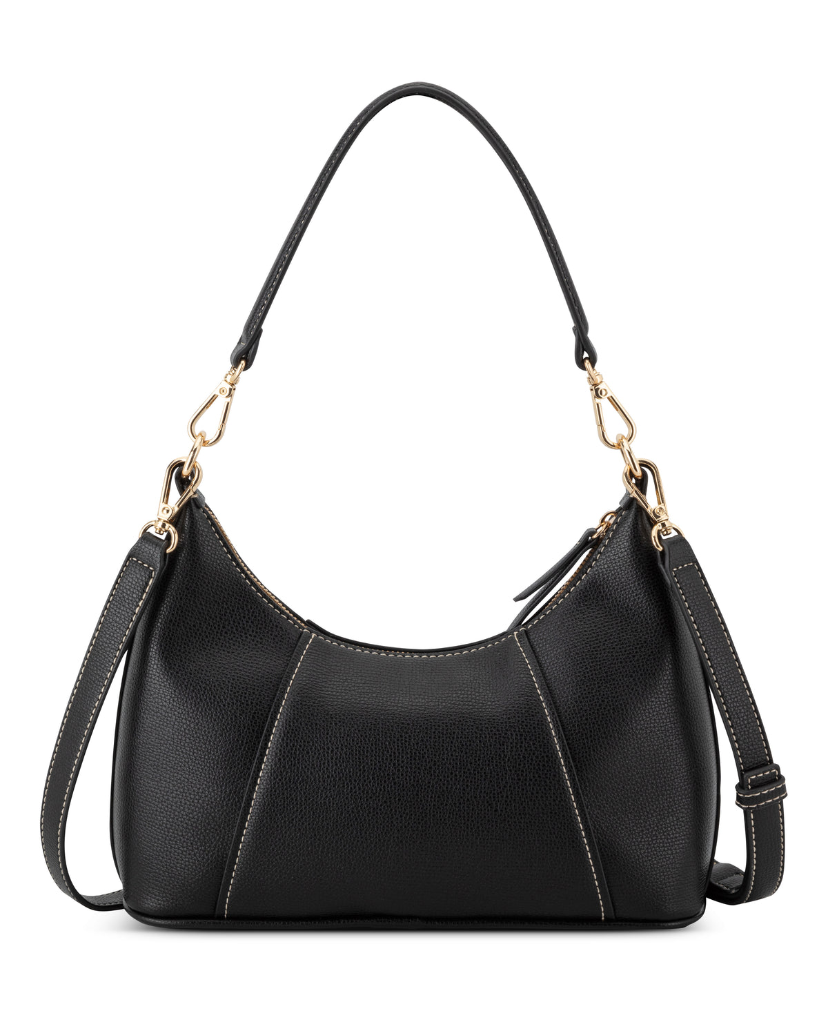NINE WEST BAGS QUINCIE CONVERTIBLE SHOULDER BLACK