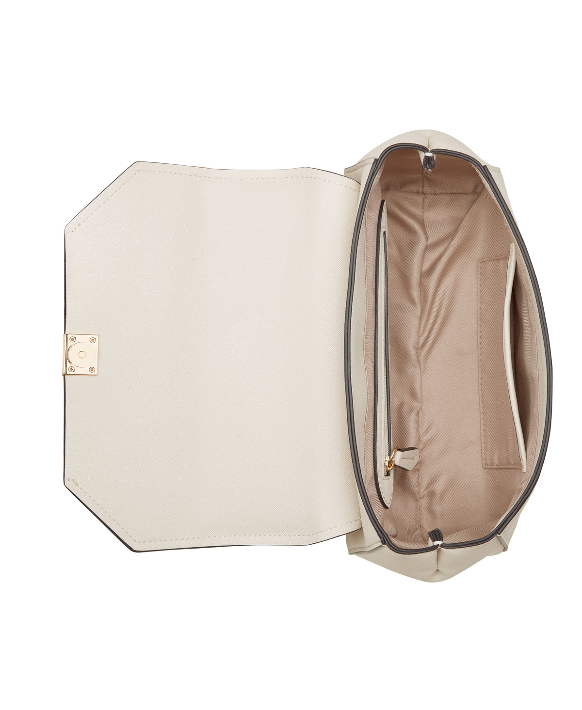 NINE WEST BAGS ZENIA CONVERTIBLE XBODY FLAP MILK