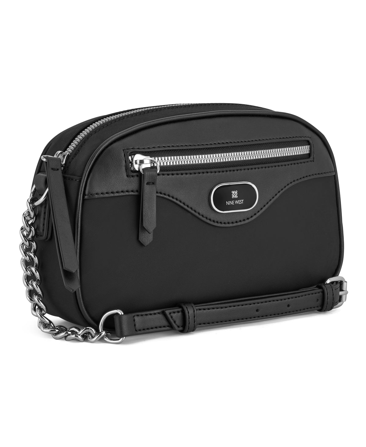 NINE WEST BAGS CALISA CAMERA CROSSBODY BLACK