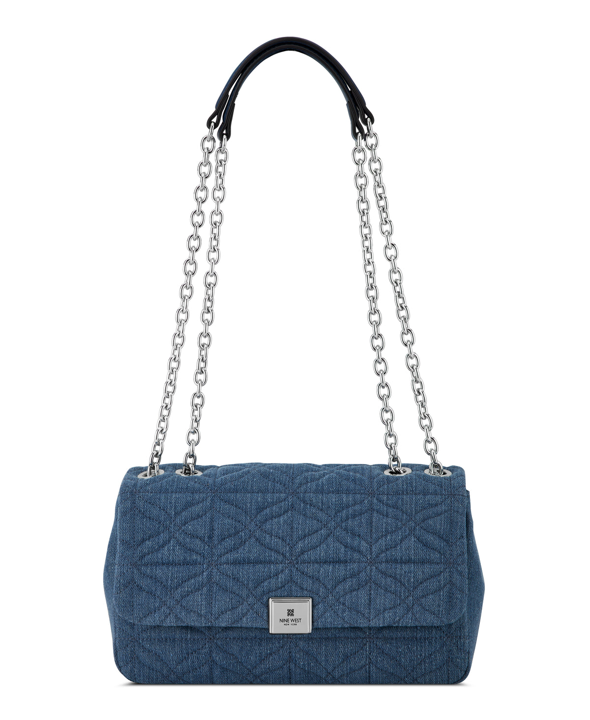 NINE WEST BAGS ULMARA CONVERTIBLE XBODY FLAP DENIM
