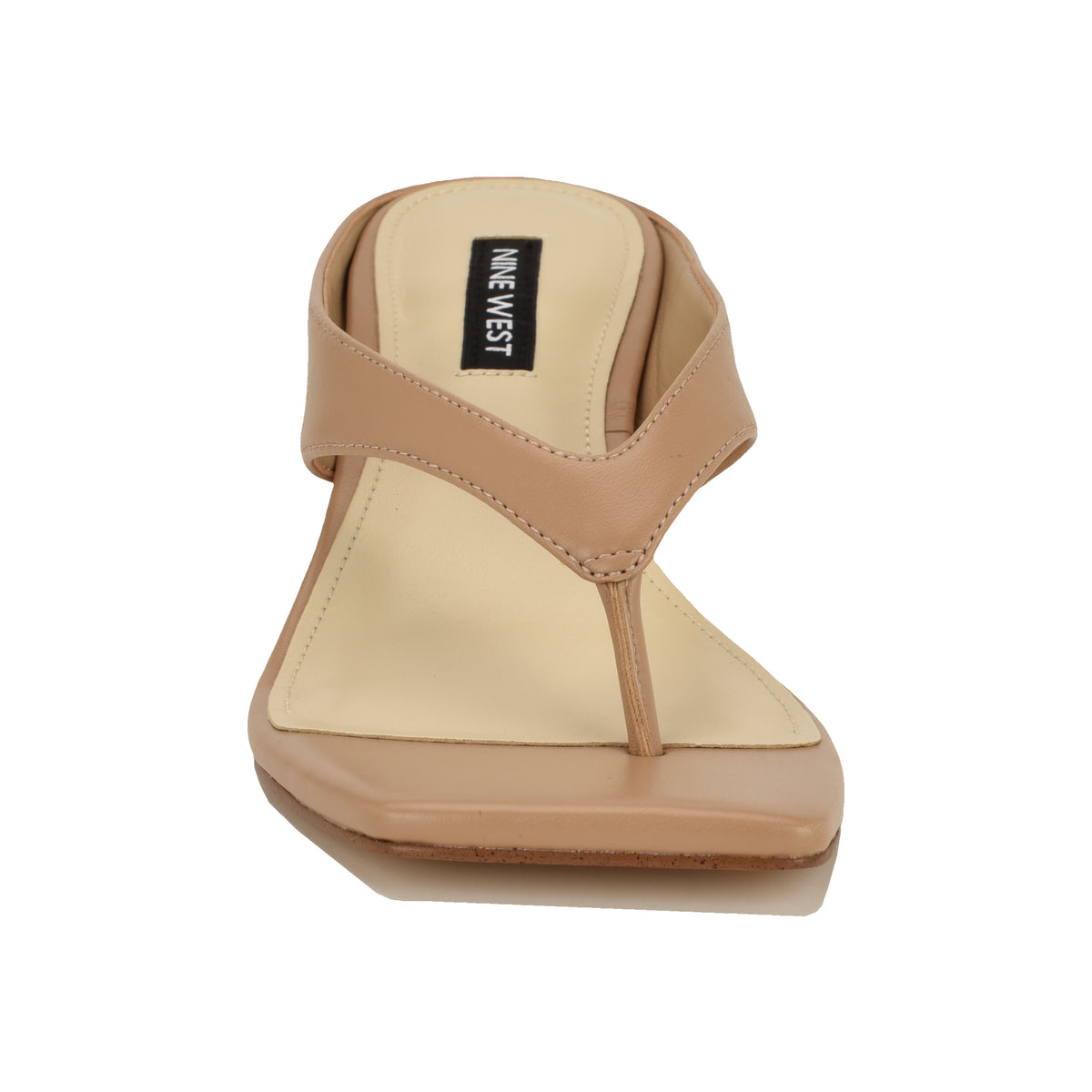 NINE WEST OLANNA3 ARENA TAN/SUPER NAPPA PU