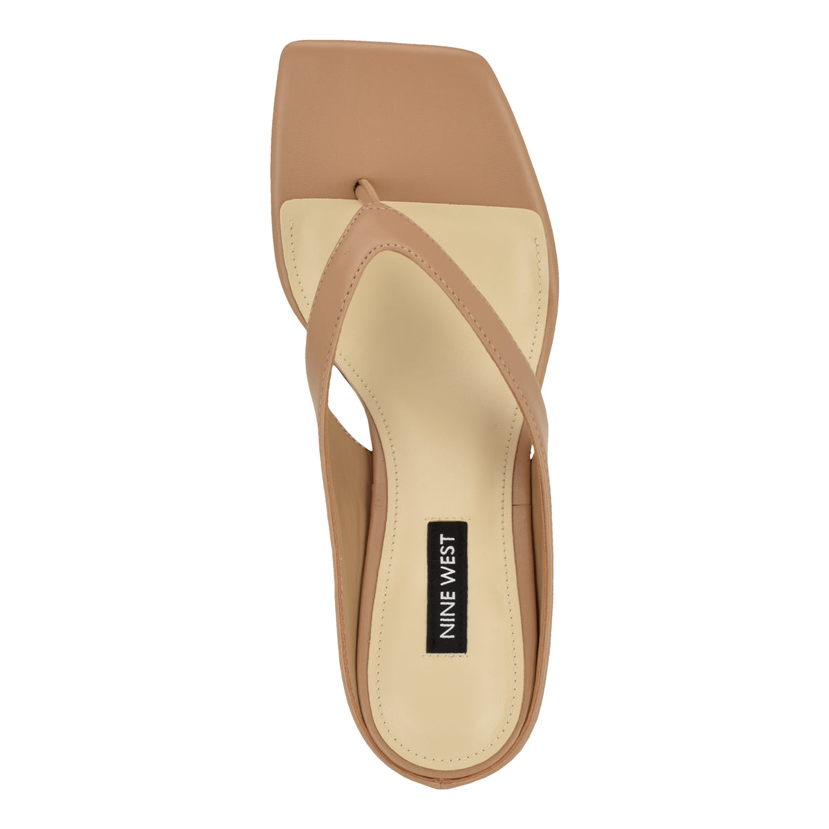 NINE WEST OLANNA3 ARENA TAN/SUPER NAPPA PU