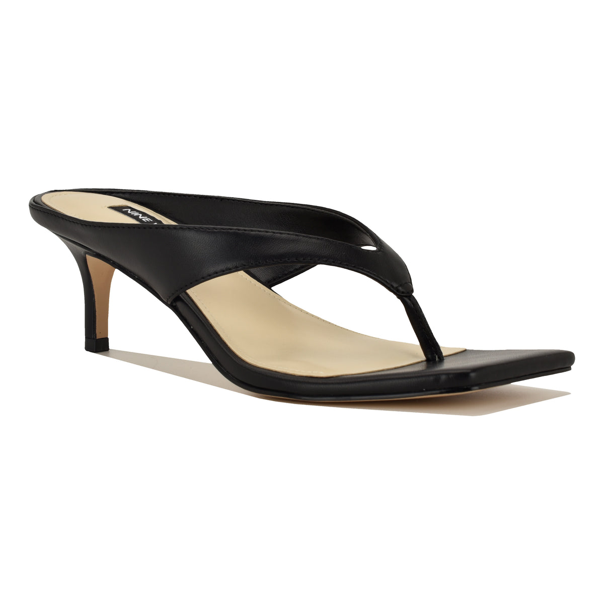 NINE WEST OLANNA3 BLACK/SUPER NAPPA PU