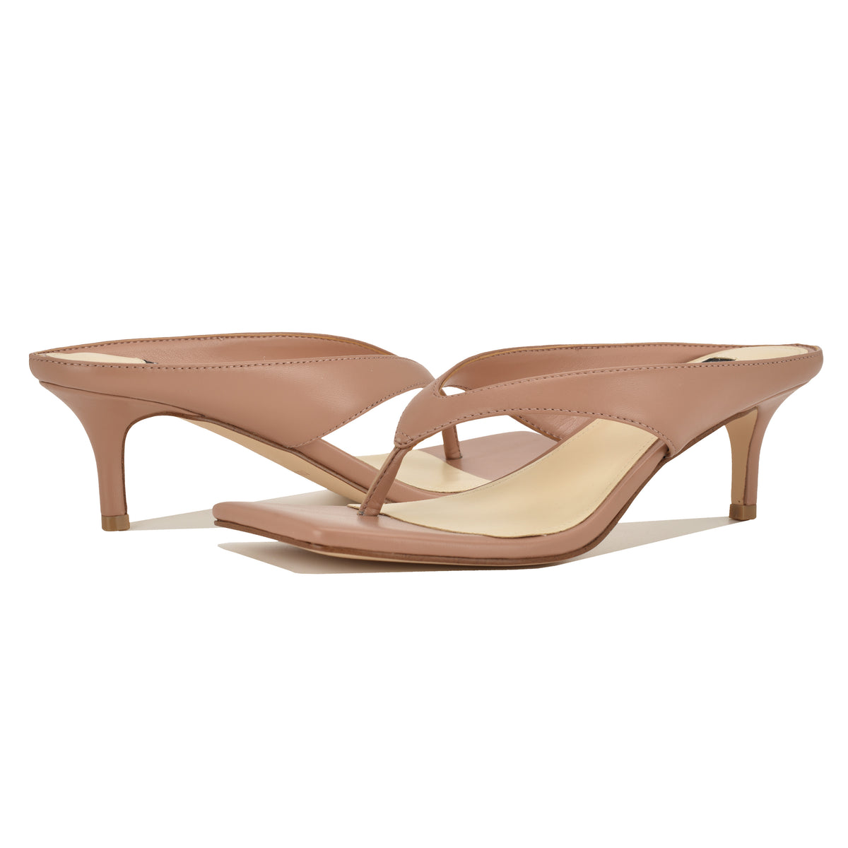 NINE WEST OLANNA3 MOCHA MOUSSE/SUPER NAPPA PU