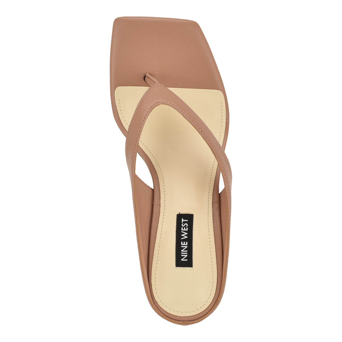 NINE WEST OLANNA3 MOCHA MOUSSE/SUPER NAPPA PU