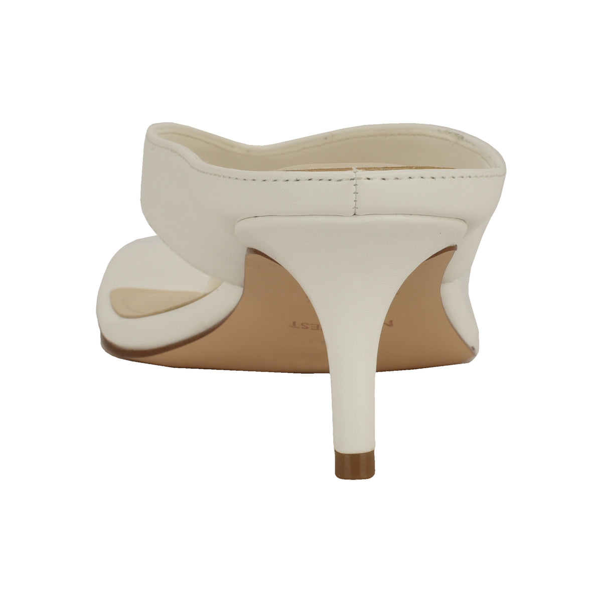 NINE WEST OLANNA3 WHITE/SUPER NAPPA PU