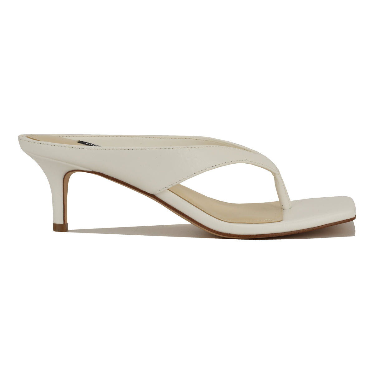 NINE WEST OLANNA3 WHITE/SUPER NAPPA PU