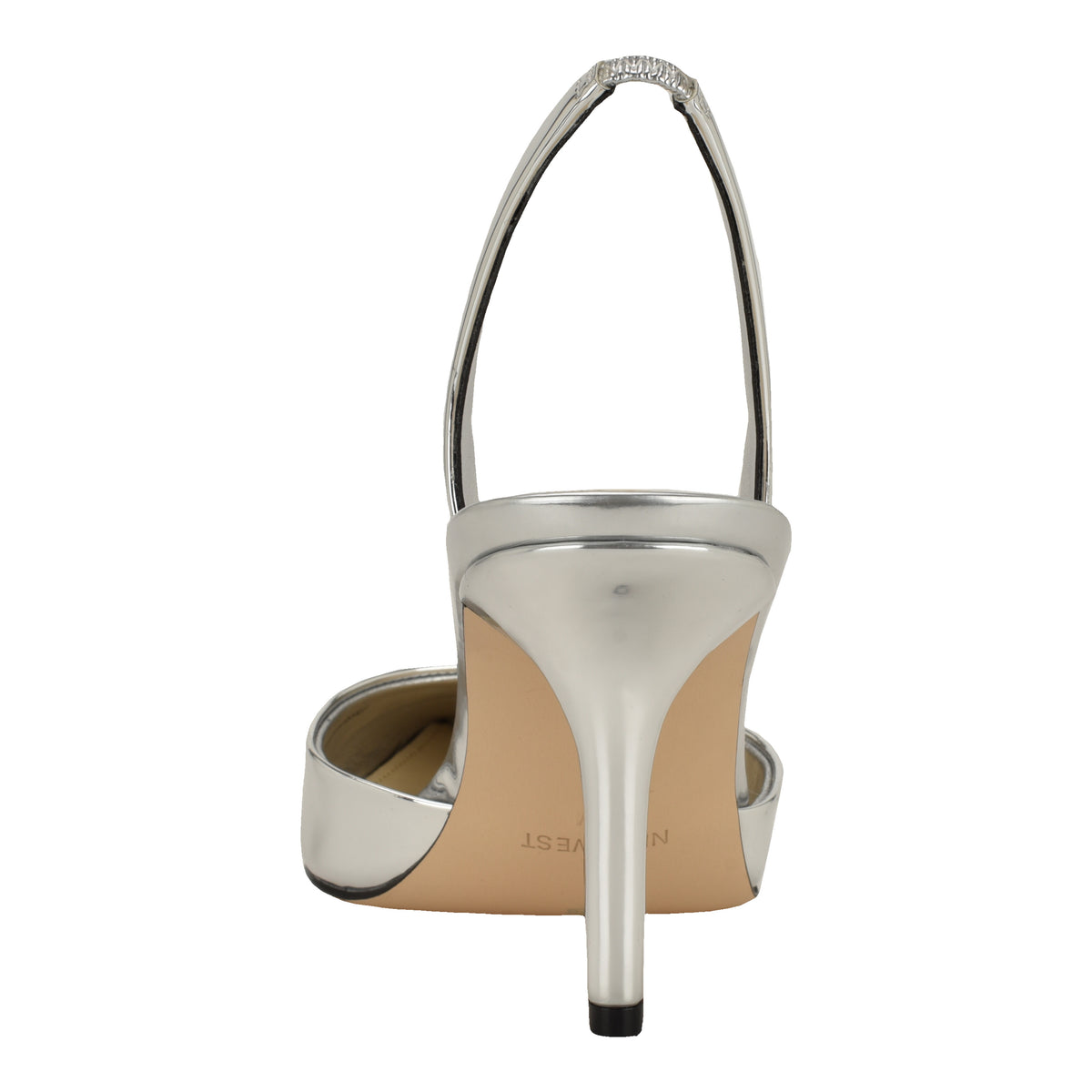NINE WEST PAYTIE3 SILVER02/SUPERIOR MIRROR PU CM