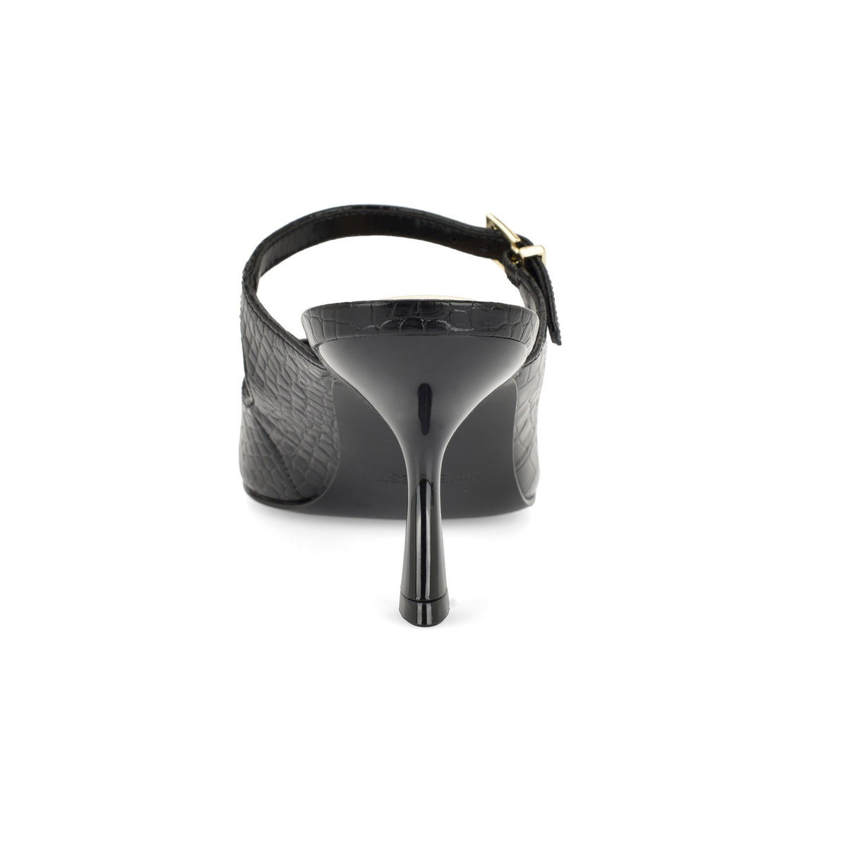NINE WEST PAYTONN3 BLACK/EXTRA LUXE CROCO PU