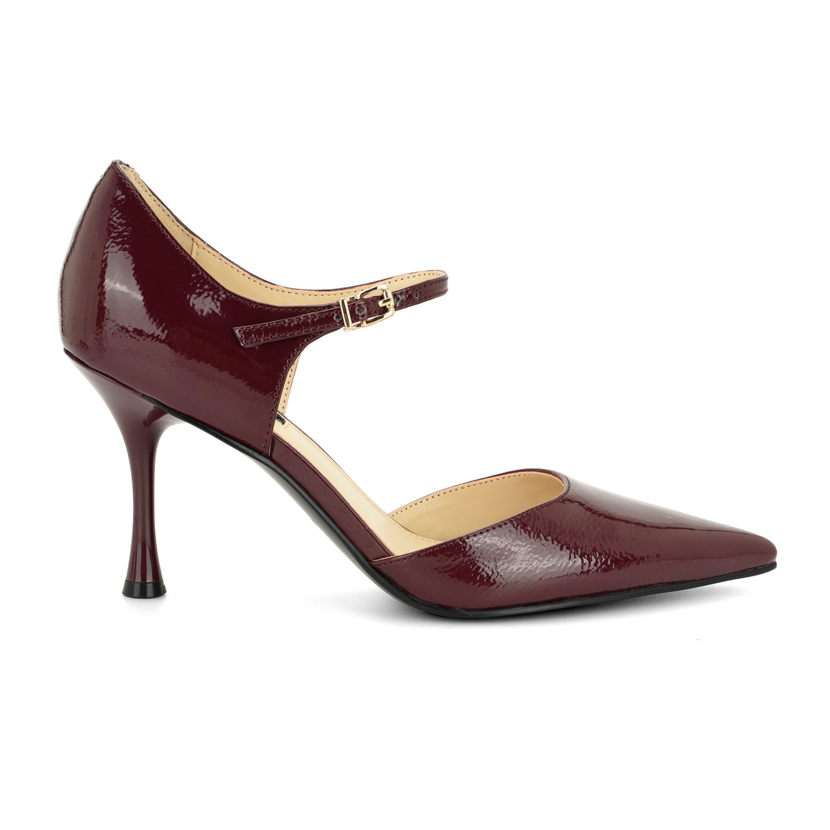 NINE WEST PIRAYE3 CHERRY-TN SOFT NAPLACK PATENT