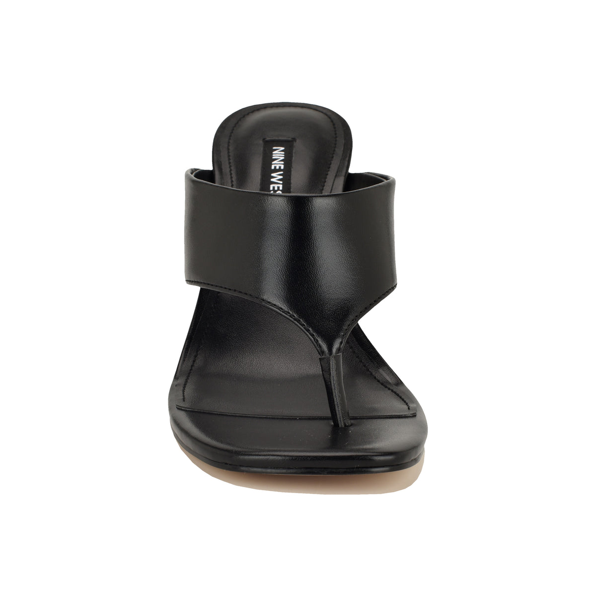 NINE WEST PRESA3 BLACK/SHINY SUPER NAPPA PU