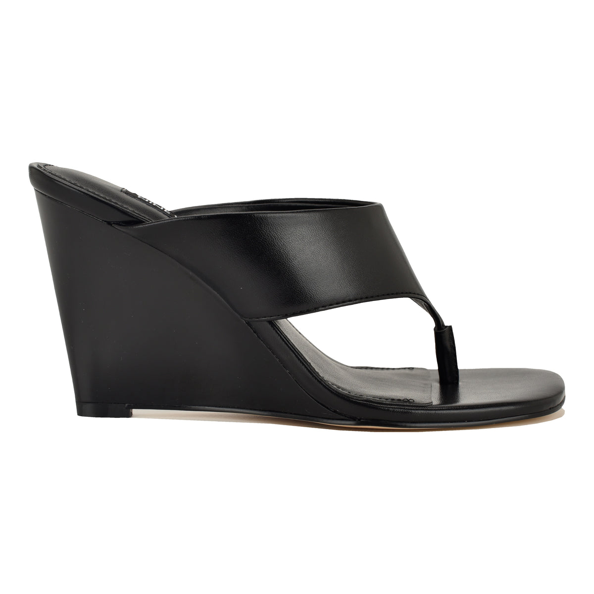 NINE WEST PRESA3 BLACK/SHINY SUPER NAPPA PU