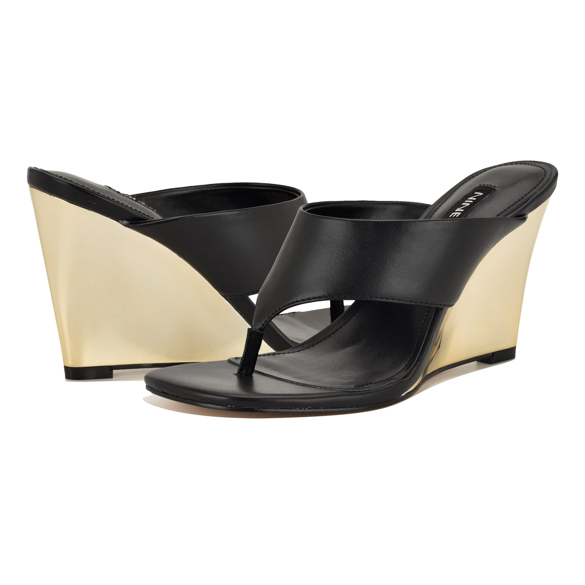 NINE WEST PRESA3 BLACK/SUPER NAPPA PU