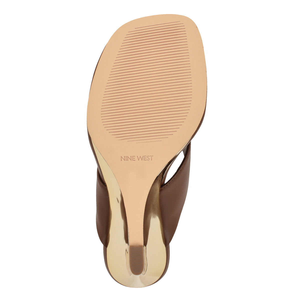 NINE WEST PRESA3 BROWN13674/SUPER NAPPA PU