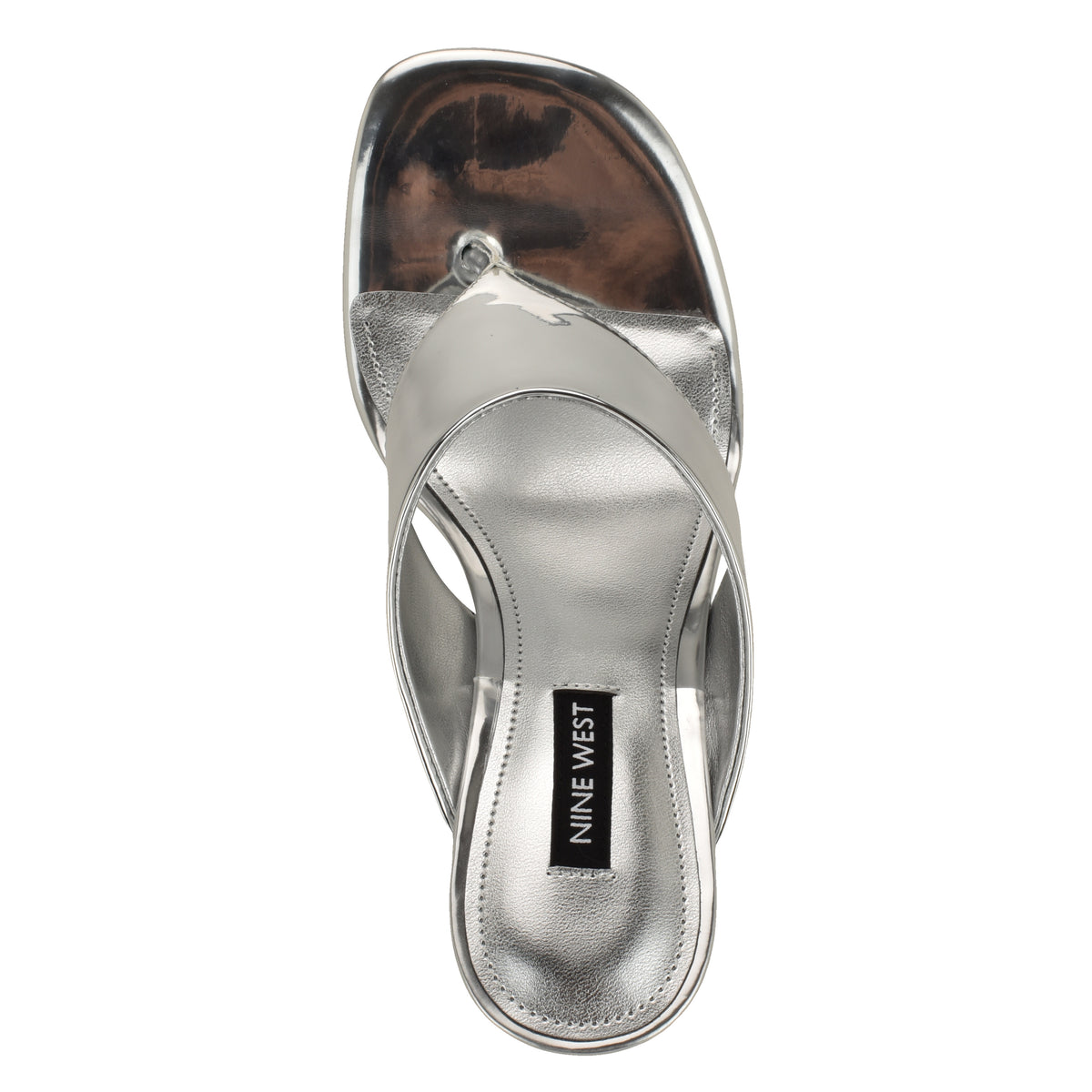 NINE WEST PRESA3 SILVER02/SUPERIOR MIRROR PU CM