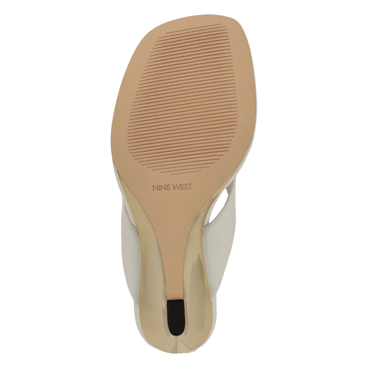NINE WEST PRESA3 WHITE/SUPER NAPPA PU