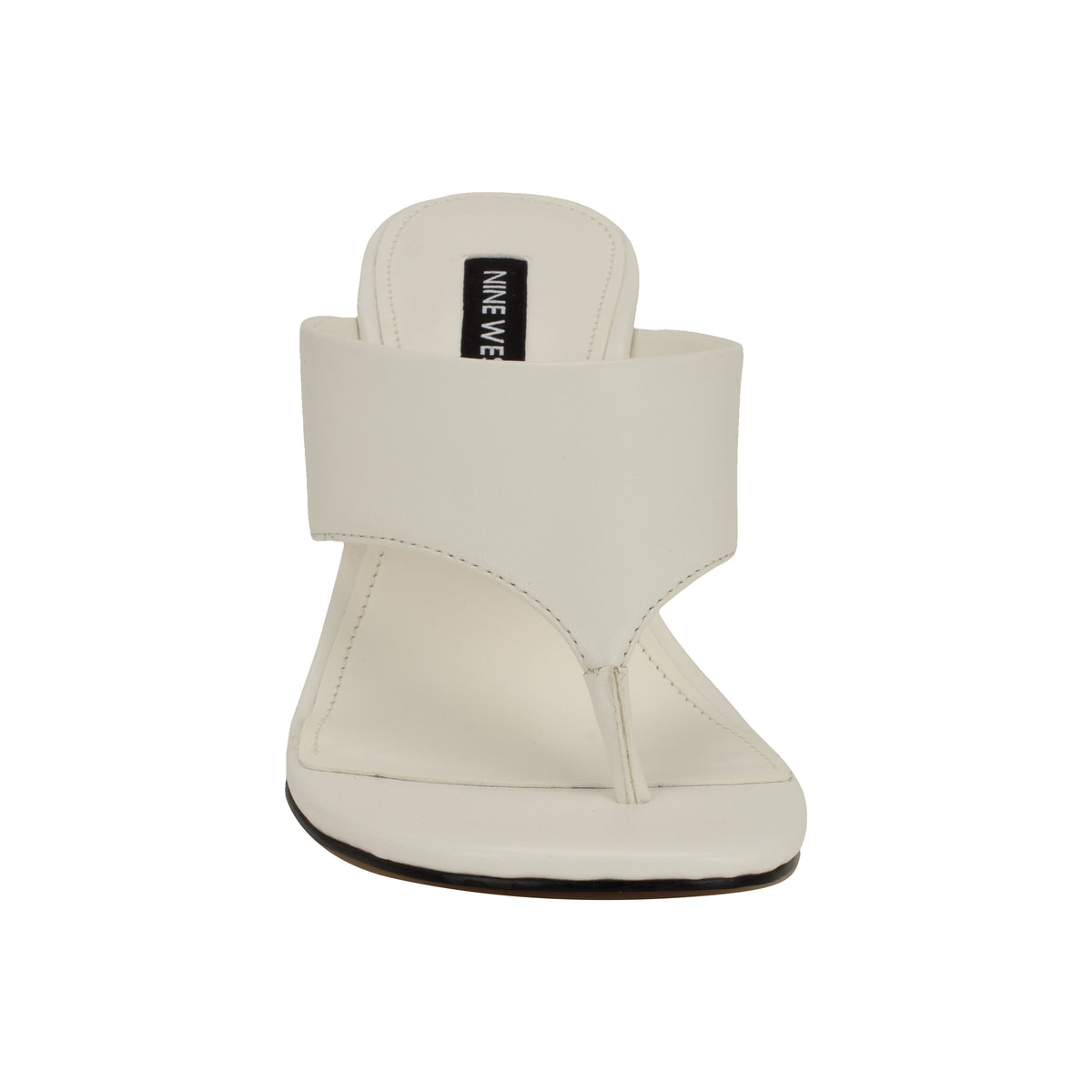 NINE WEST PRESA3 WHITE/SUPER NAPPA PU