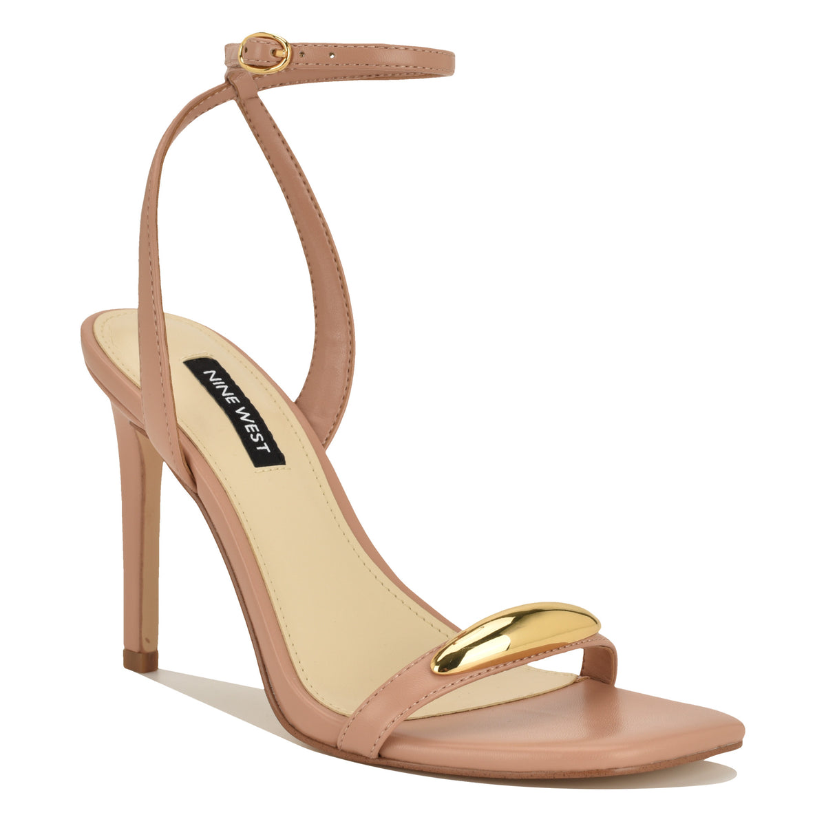 NINE WEST PROPS3 MOCHA MOUSSE/SHINY SUPER NAPPA