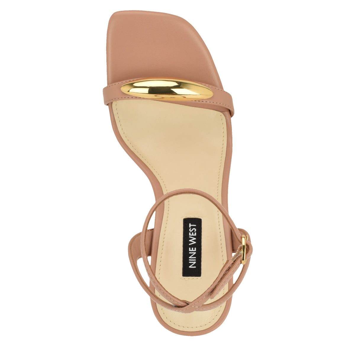 NINE WEST PROPS3 MOCHA MOUSSE/SHINY SUPER NAPPA