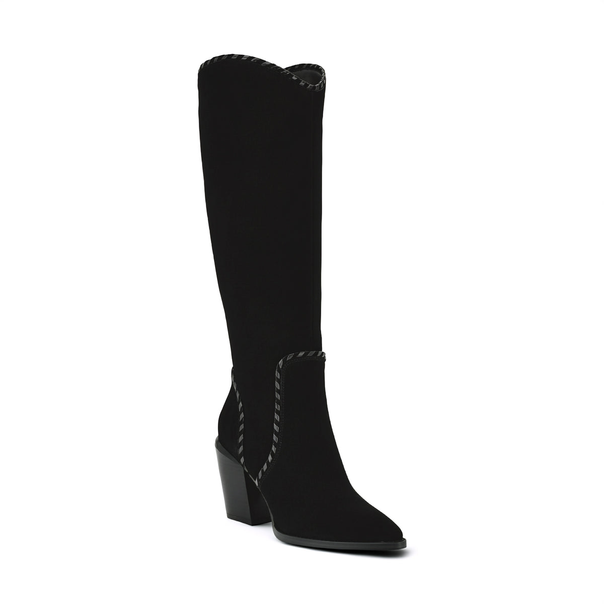 NINE WEST ROSCO BLACK/BLACK/RICH SUEDE1.24MM