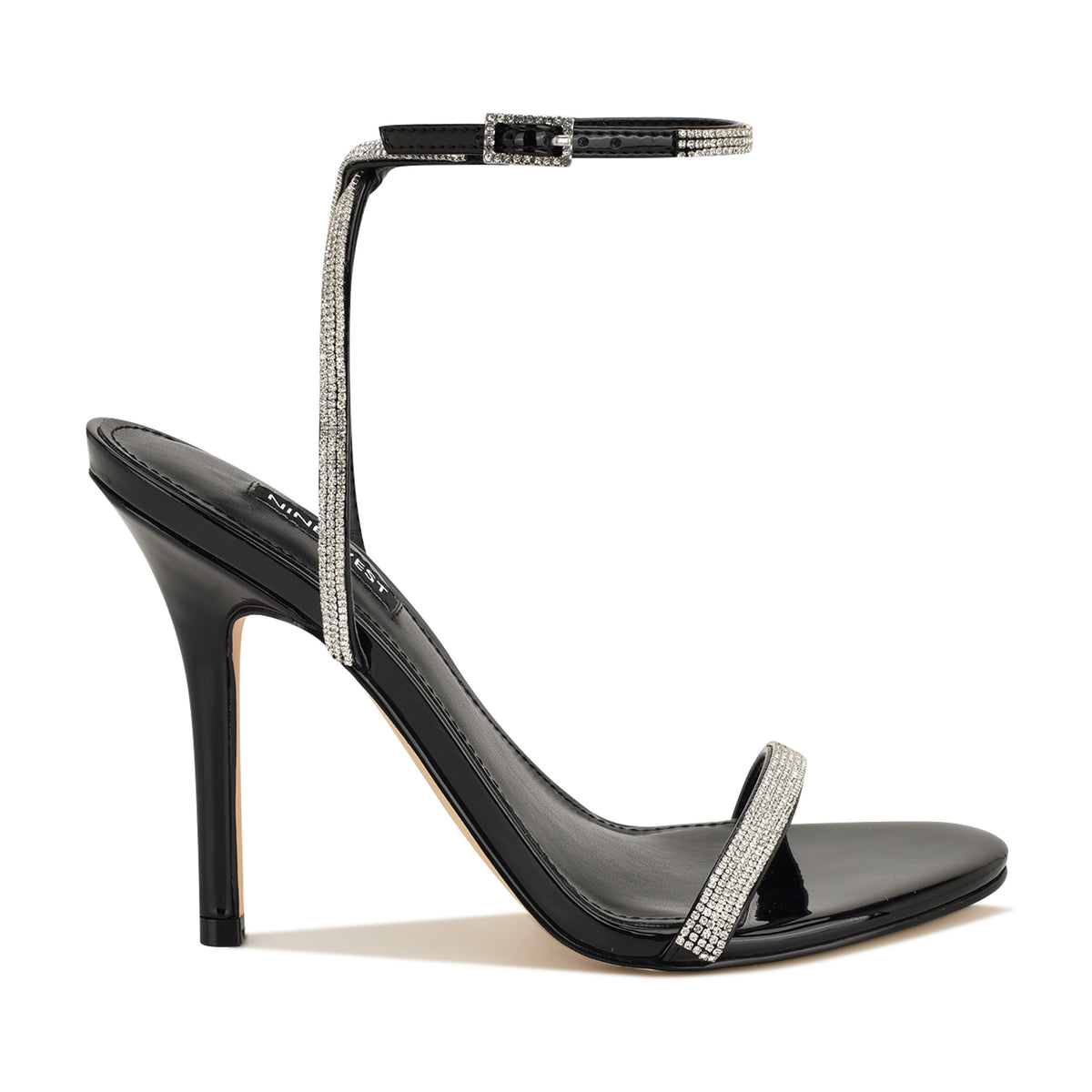 NINE WEST STODIA5 HANG NICKEL CRYSTAL/NERO/METAL