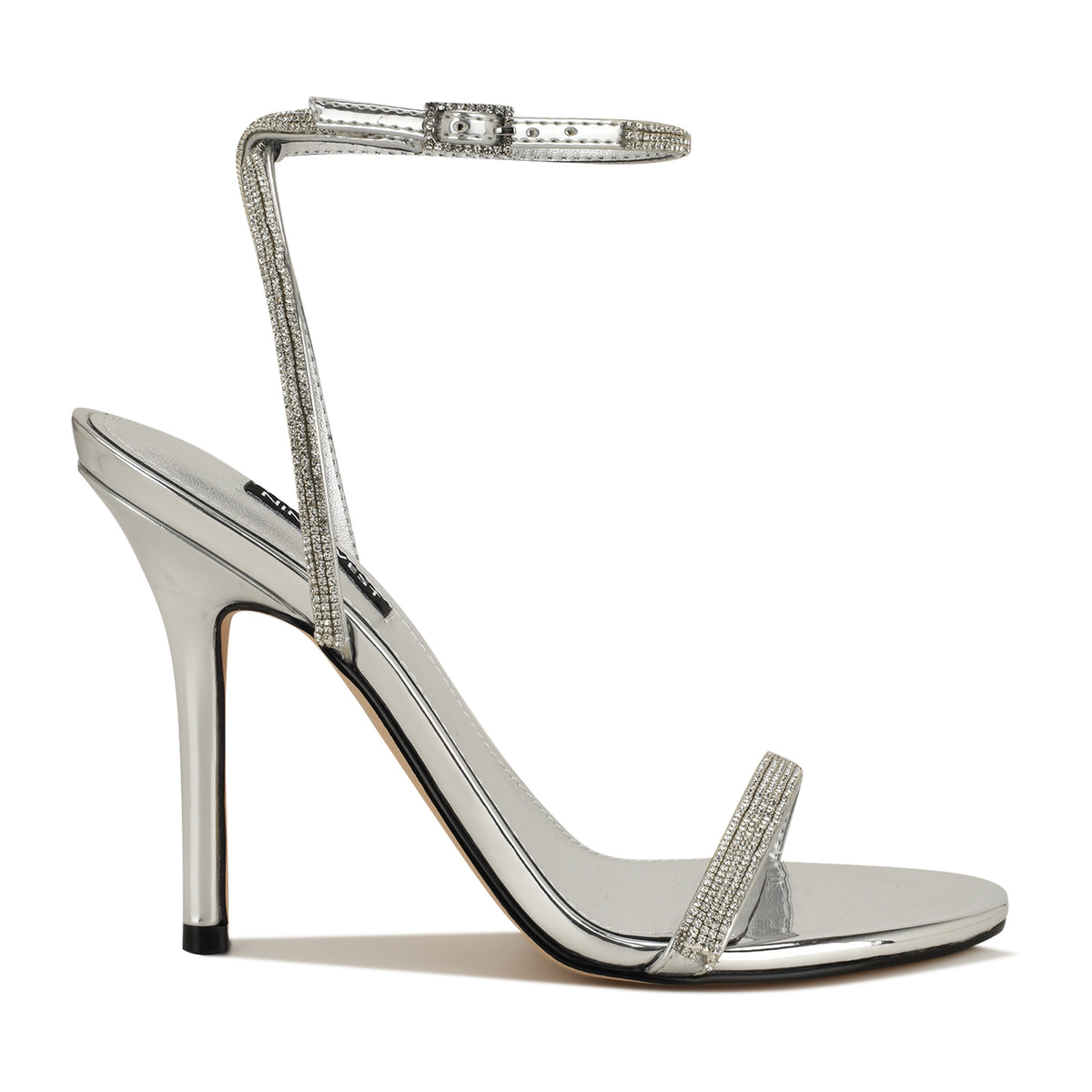 NINE WEST STODIA5 HANG NICKEL CRYSTAL/SILVER02/M