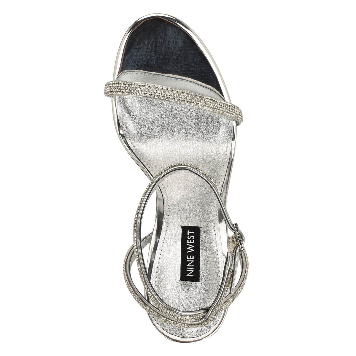 NINE WEST STODIA5 HANG NICKEL CRYSTAL/SILVER02/M