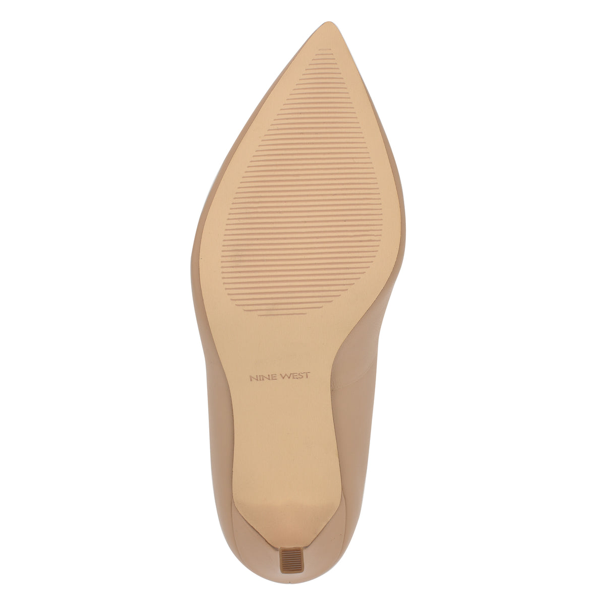 NINE WEST TATIANA NUDE/NATURAL LEATHER