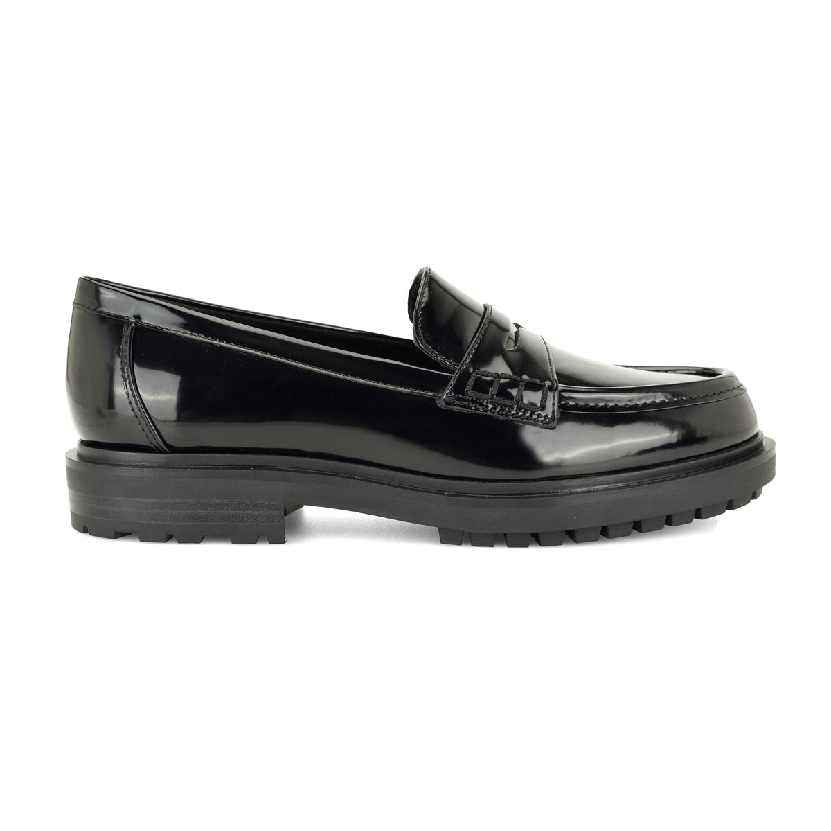 NINE WEST TEVEN3 BLACK/JC MATTE BOX PAT
