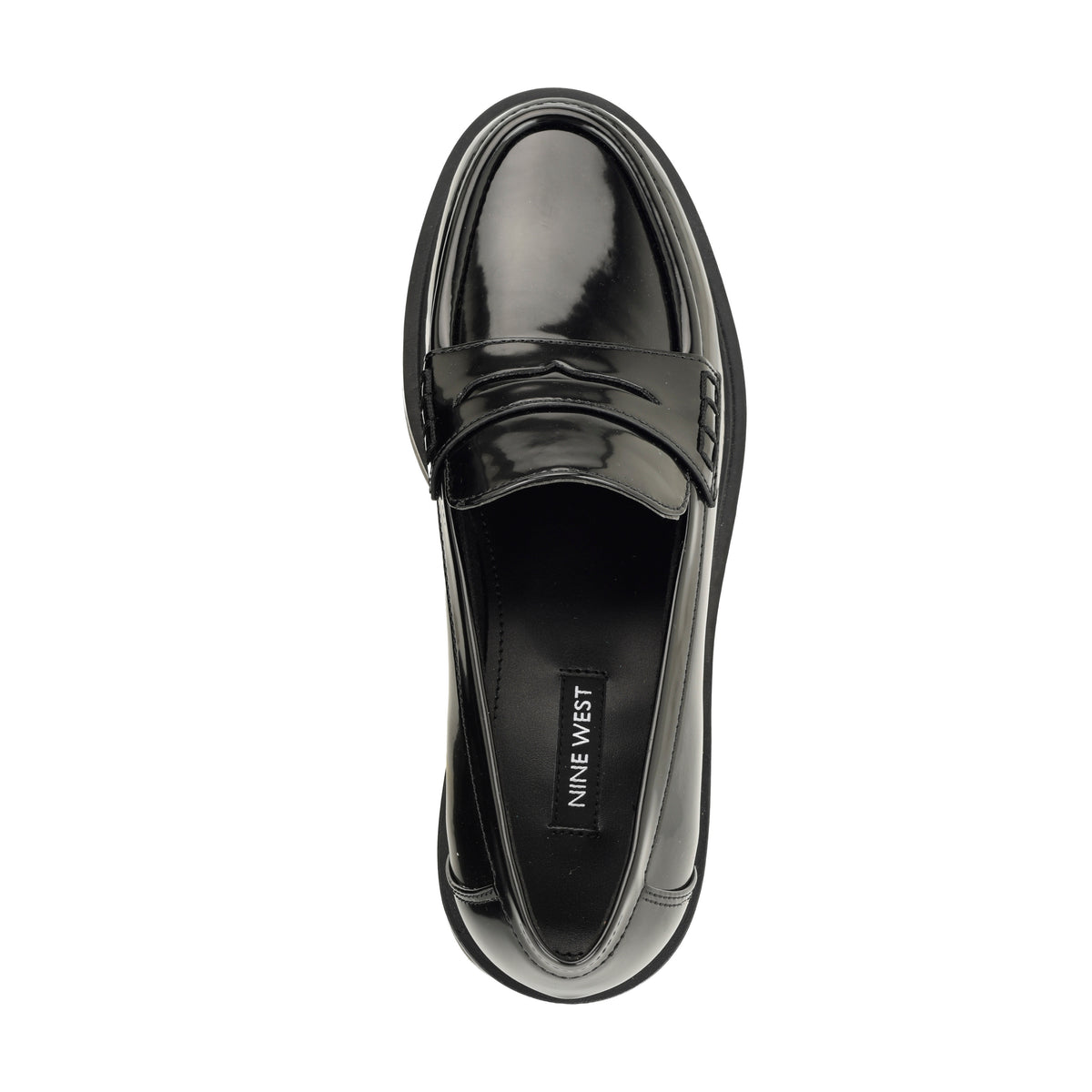 NINE WEST TEVEN3 BLACK/JC MATTE BOX PAT