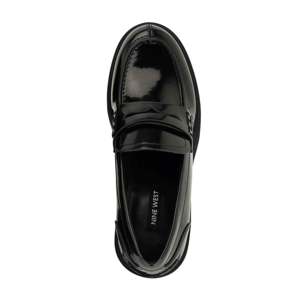 NINE WEST VANDEL3 BLACK/JC MATTE BOX PATENT PU