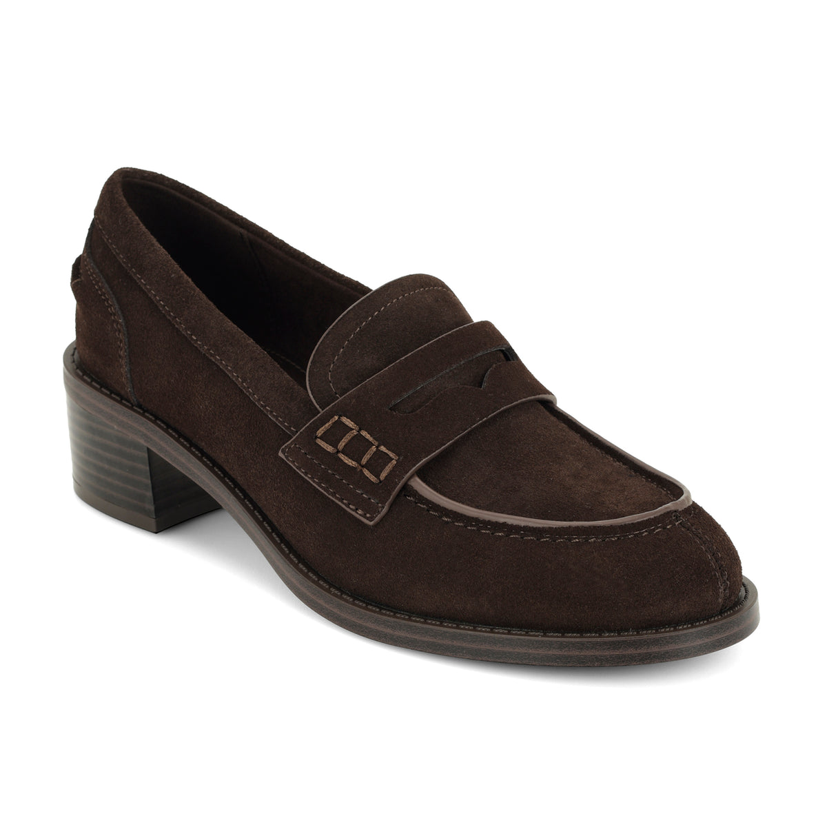 NINE WEST VANDEL DK BROWN P439/VESUVIO SUEDE1.2