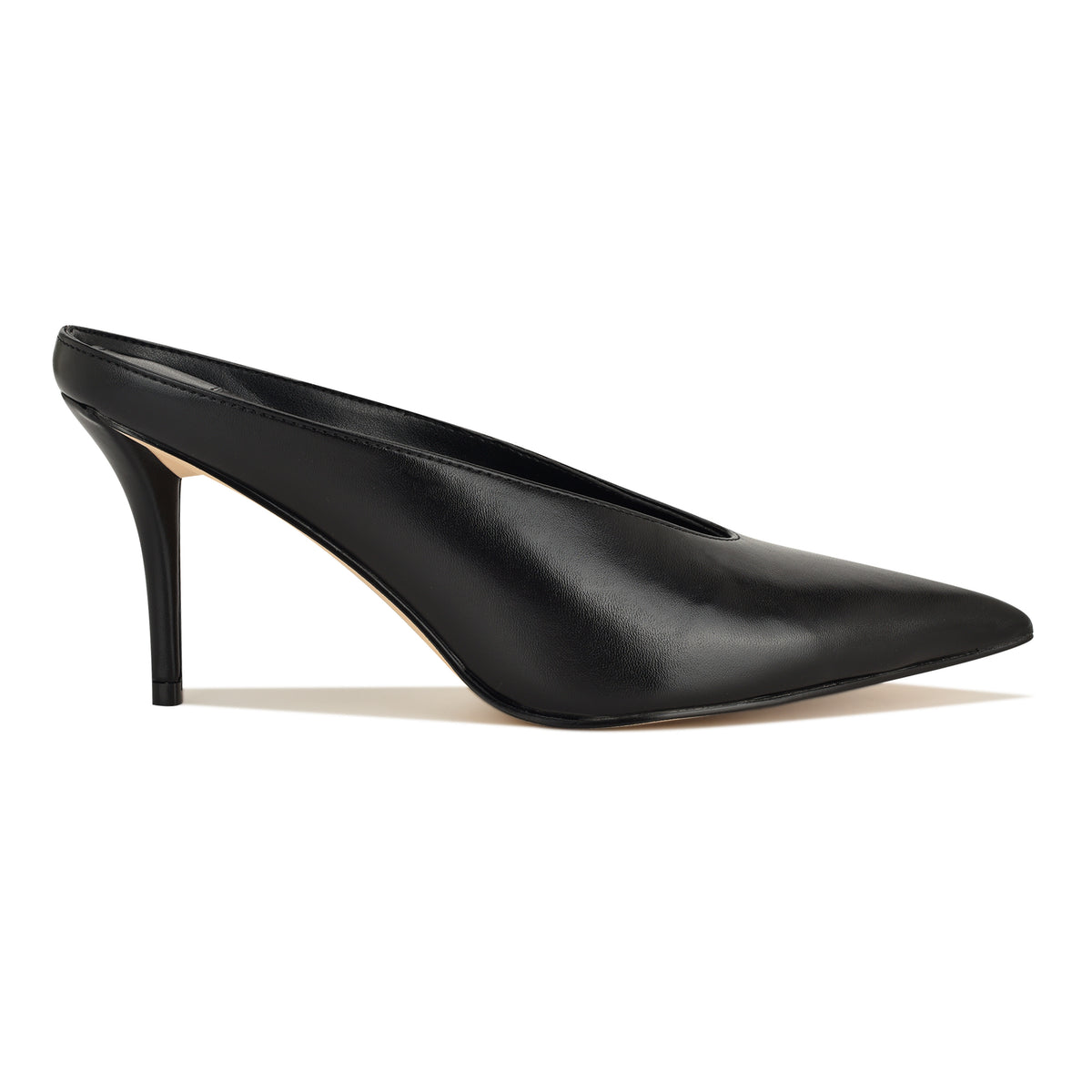 NINE WEST VERRA3 BLACK/SHINY SUPER NAPPA PU