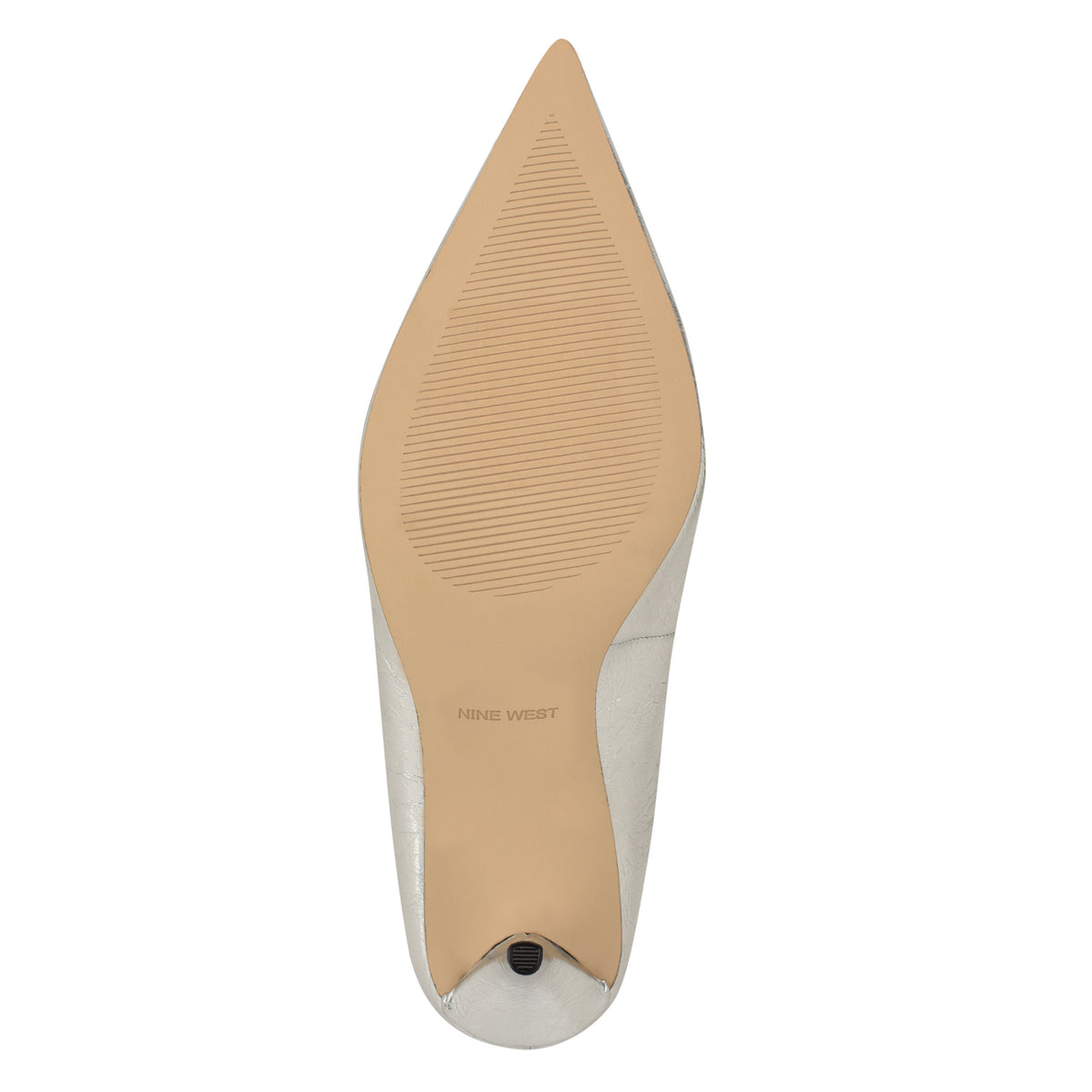 NINE WEST VERRA3 SILVER/METALLIC CRINKLE PU JC2