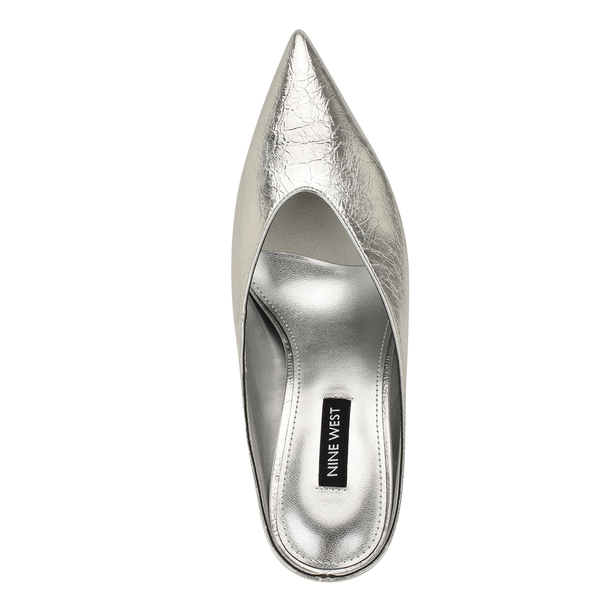 NINE WEST VERRA3 SILVER/METALLIC CRINKLE PU JC2