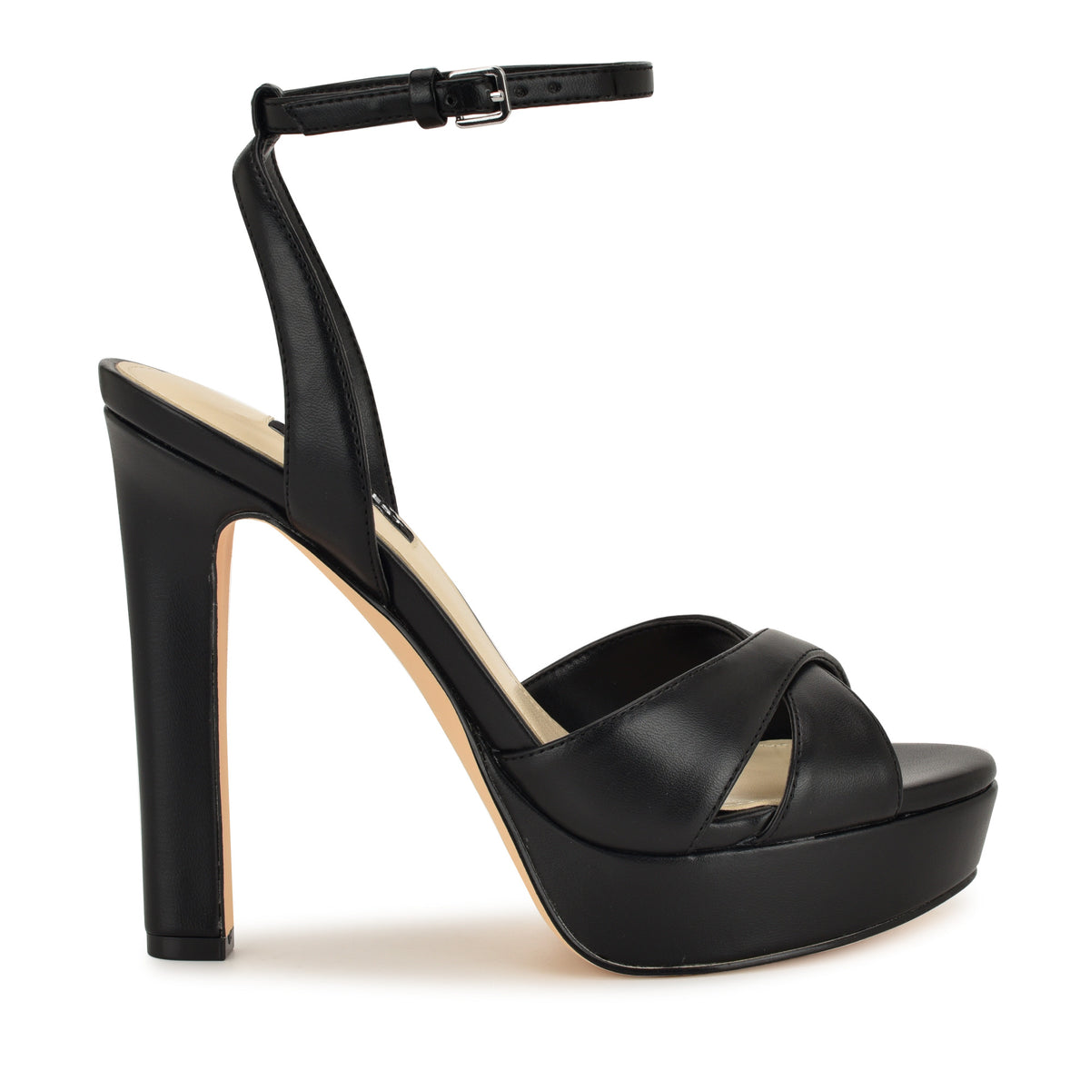 NINE WEST WILDA3 BLACK/SUPER NAPPA PU