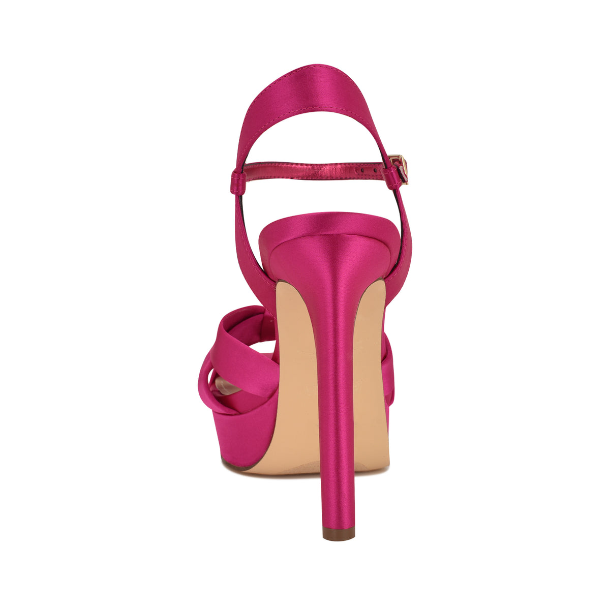 NINE WEST WINDEE2 BRIGHT PINK549/CRYSTAL SATIN