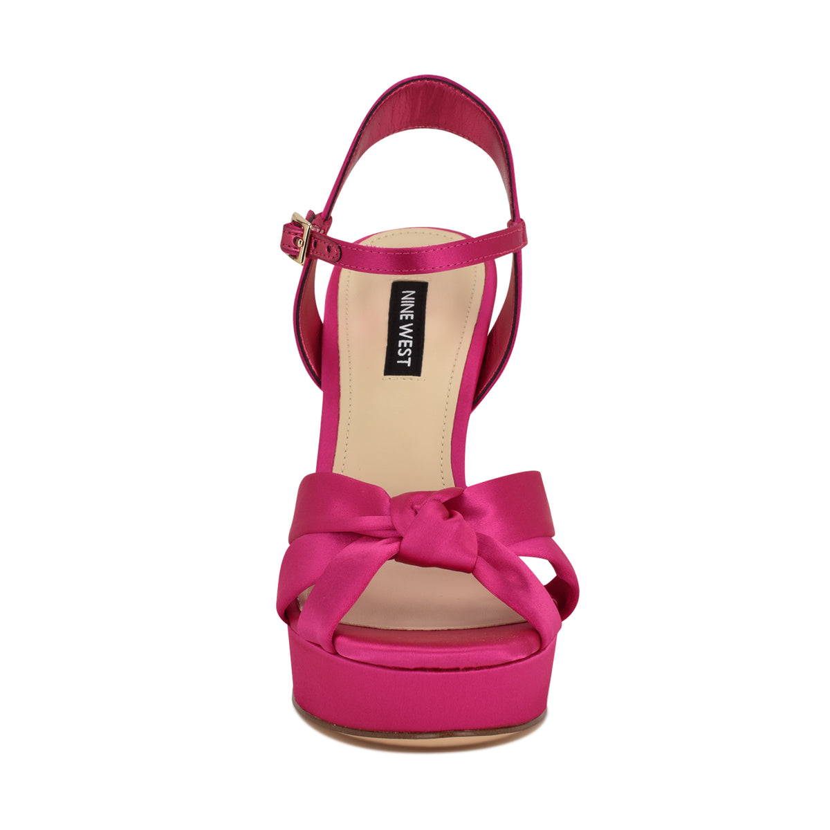 NINE WEST WINDEE2 BRIGHT PINK549/CRYSTAL SATIN