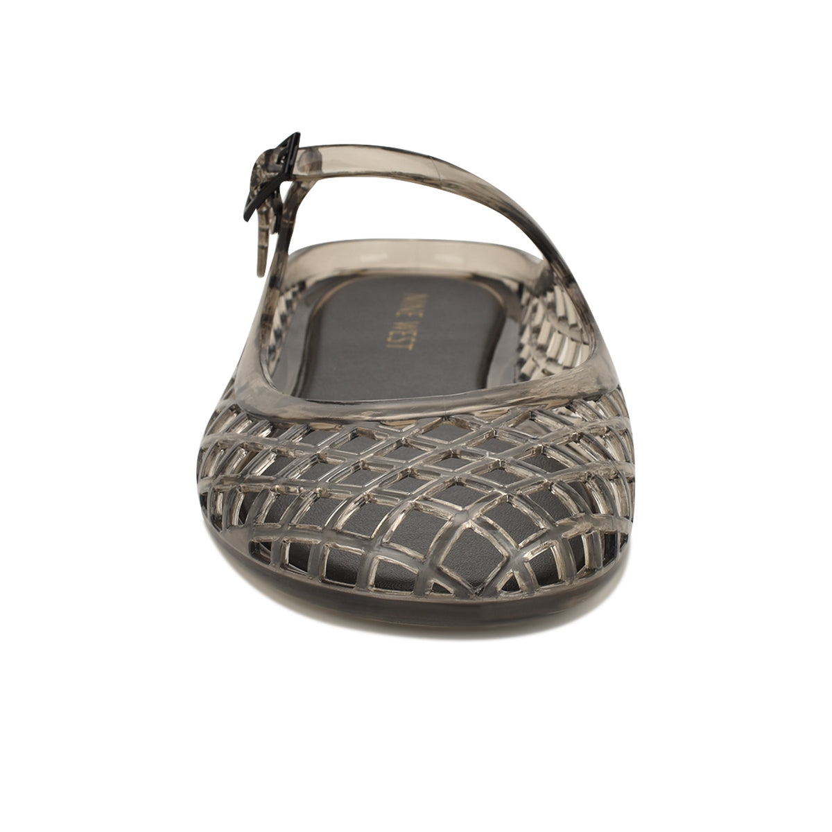 NINE WEST YUNNY3 BLACK/TRANSPARENT PVC MOLDED