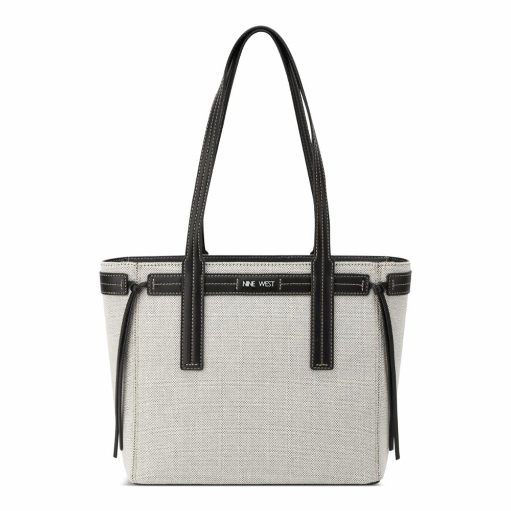 Nine West Handbags HENDRICK TOTE BLACK/WHITE