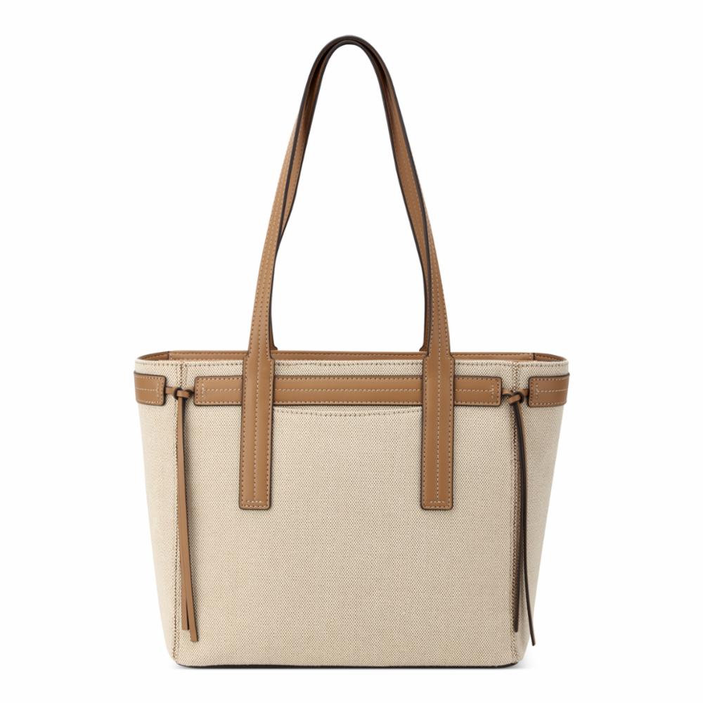 Nine West Handbags HENDRICK TOTE NATURAL/DARK CAMEL