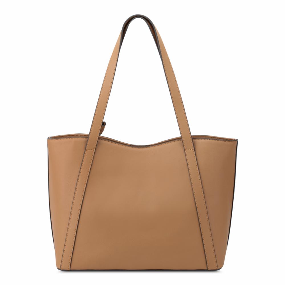 Nine West Handbags RUTHIE TOTE W/ POUCH DARK CAMEL