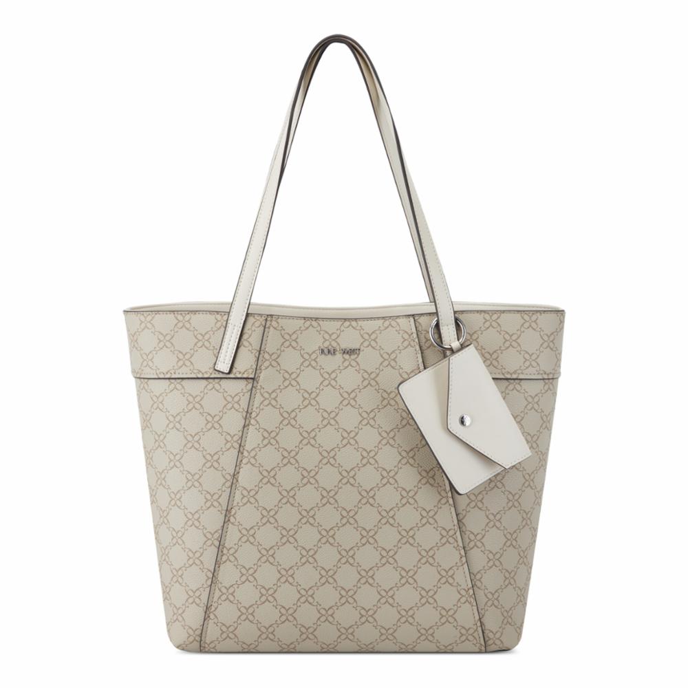 Nine West Handbags BEX TOTE MUSHROOM LOGO/MILK