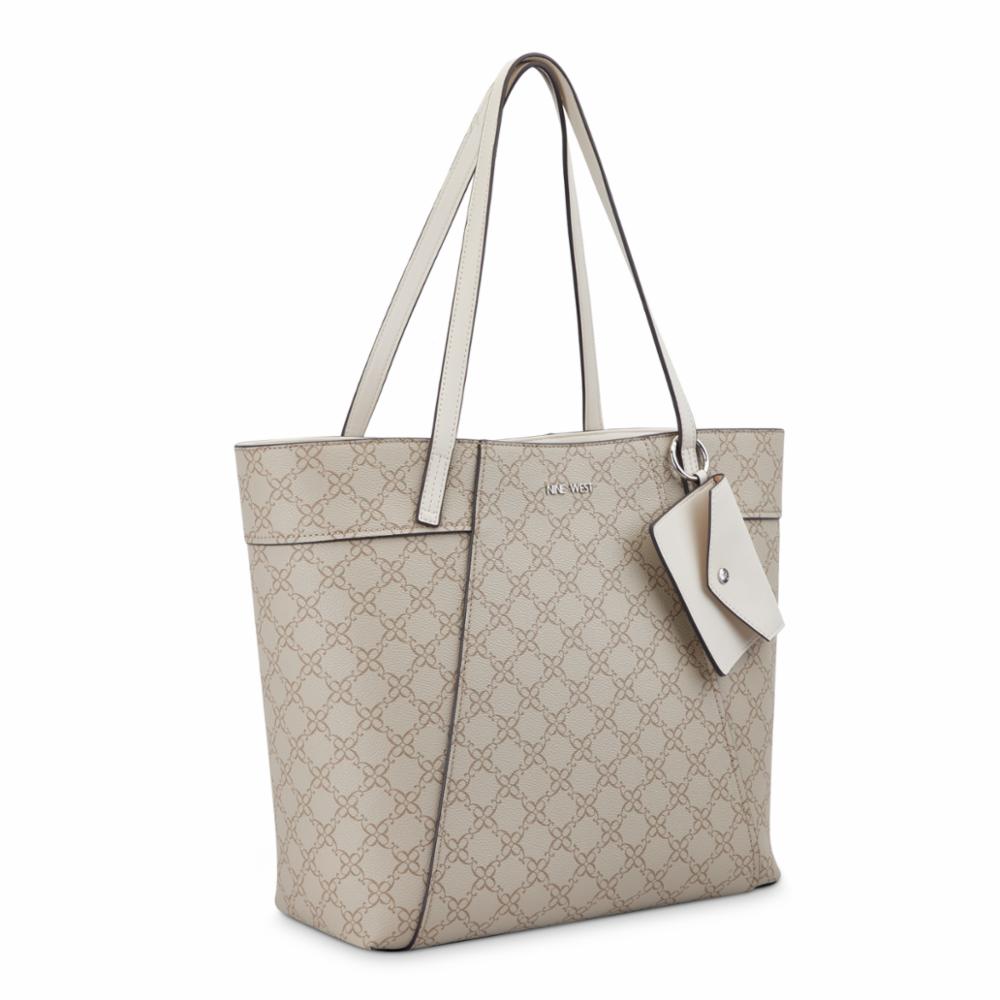 Nine West Handbags BEX TOTE MUSHROOM LOGO/MILK